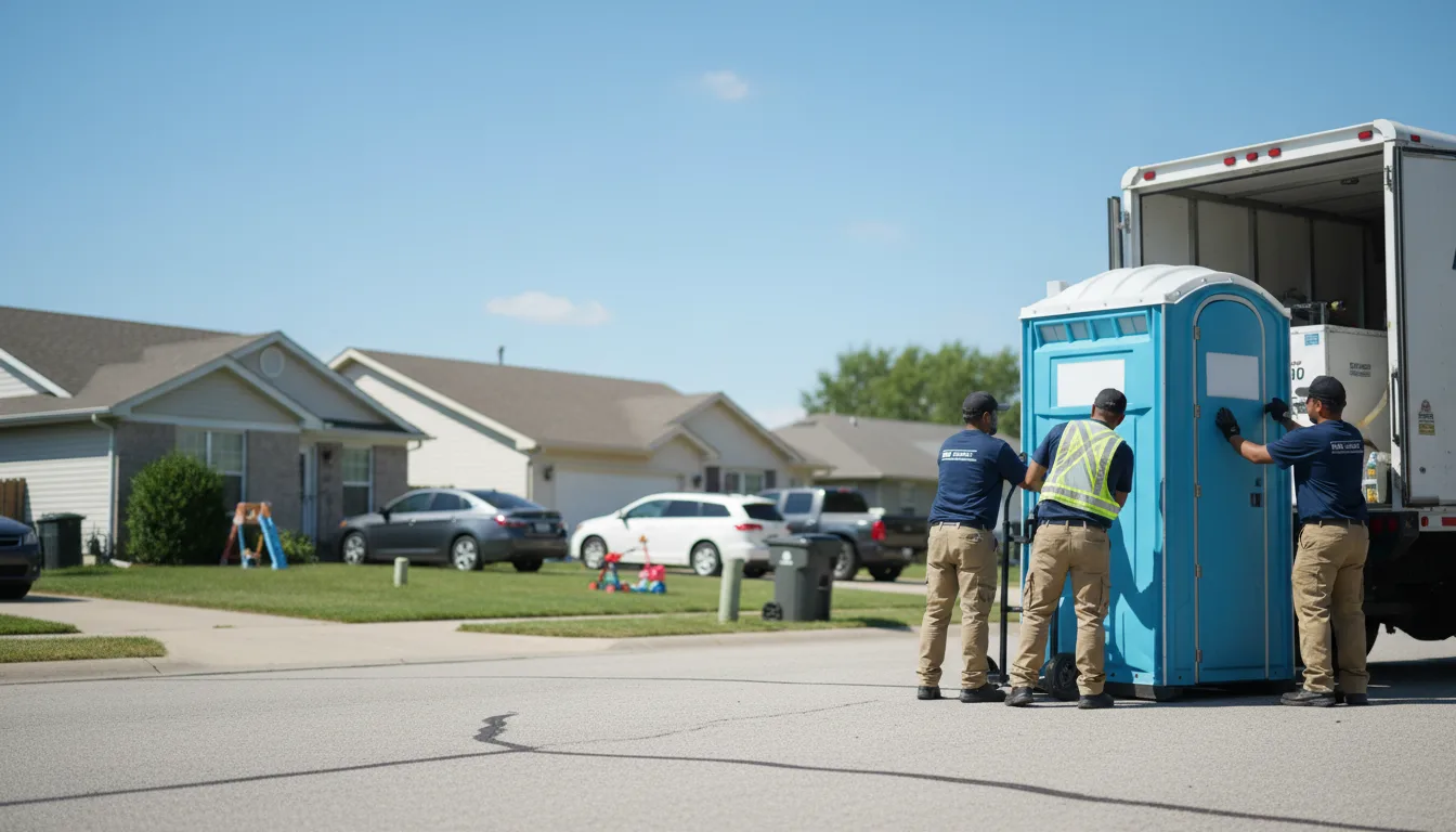 Standard Porta Potty Rentals in Hensley, AR near me